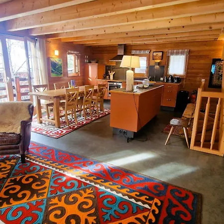בקתה Grange De Fonville - Centre - 6 Personnes Evolène