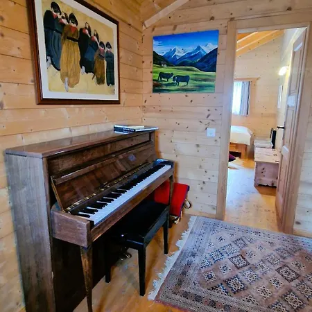 Chalet Grange De Fonville - Centre - 6 Personnes Evolene