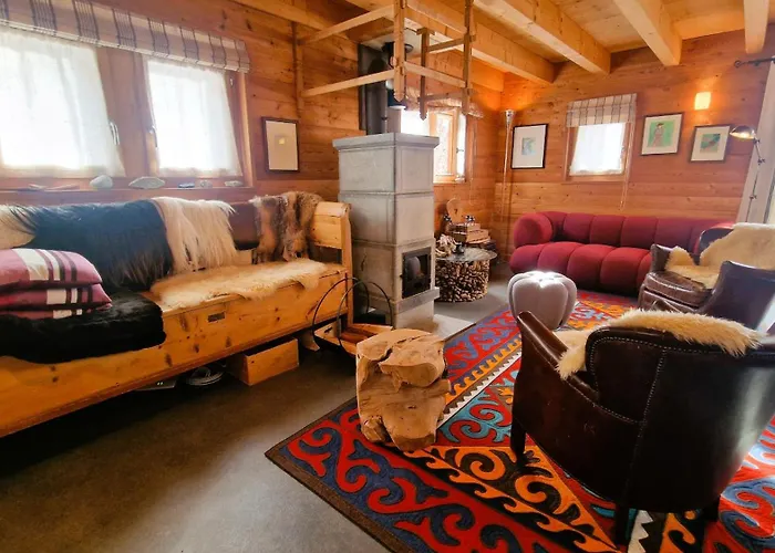 Grange De Fonville - Centre - 6 Personnes Chalet Evolene