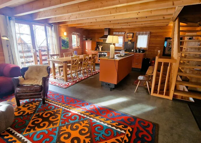 Chalet Grange De Fonville - Centre - 6 Personnes Evolene