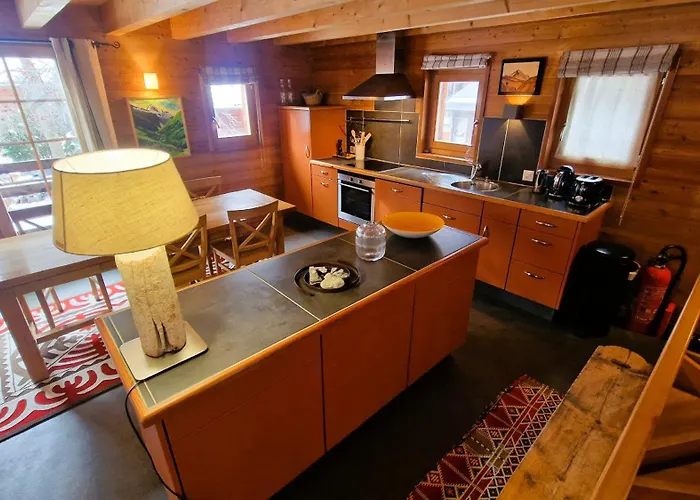 Chalet Grange De Fonville - Centre - 6 Personnes Evolene